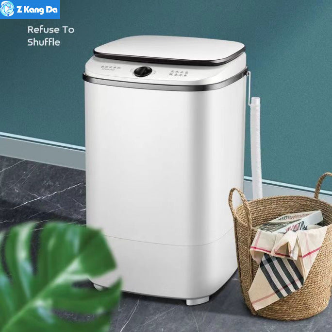 Mini Washing Machine with Blue Light Antibacterial Technology