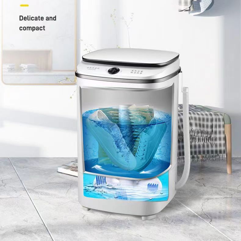 Mini Washing Machine with Blue Light Antibacterial Technology